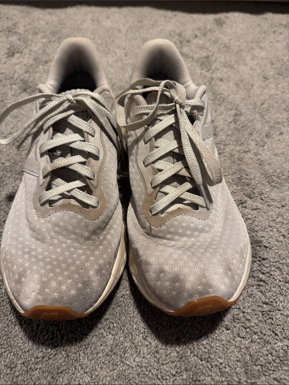 New Balance Light Gray Neutral Running Sneakers - Picture 3 of 3